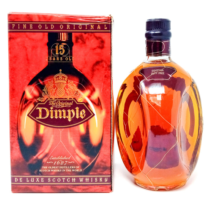 Dimple 15 Year Old Blended Scotch Whisky, 1L, 40% ABV