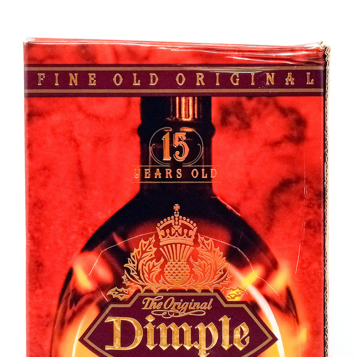 Dimple 15 Year Old Blended Scotch Whisky, 1L, 40% ABV