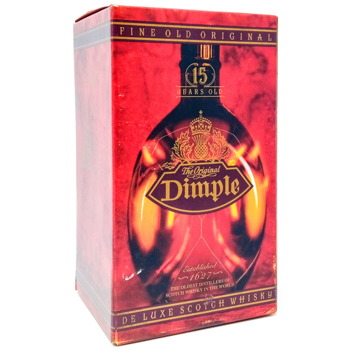 Dimple 15 Year Old Blended Scotch Whisky, 1L, 40% ABV