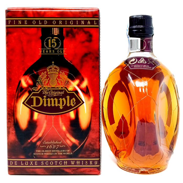Dimple 15 Year Old Blended Scotch Whisky, 70cl, 40% ABV