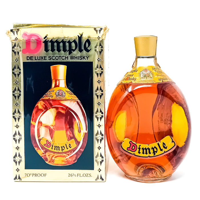 Dimple De Luxe Blended Scotch Whisky, 26 2/3 fl.ozs., 70° Proof