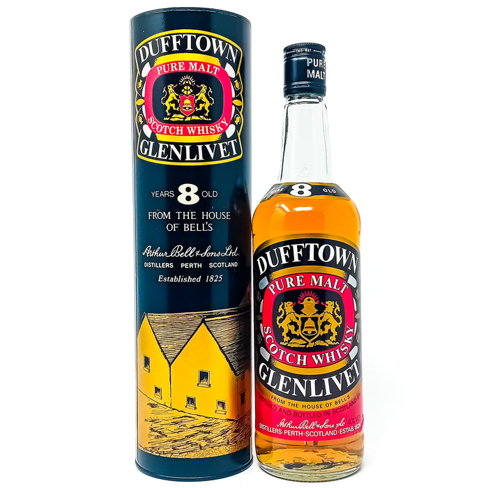 Dufftown-Glenlivet 8 Year Old Pure Malt Scotch Whisky, 75cl, 40% ABV