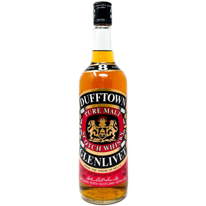 Dufftown-Glenlivet 8 Year Old Pure Malt Scotch Whisky, 75cl, 40% ABV
