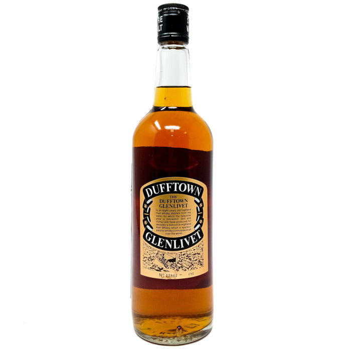Dufftown-Glenlivet 8 Year Old Pure Malt Scotch Whisky, 75cl, 40% ABV