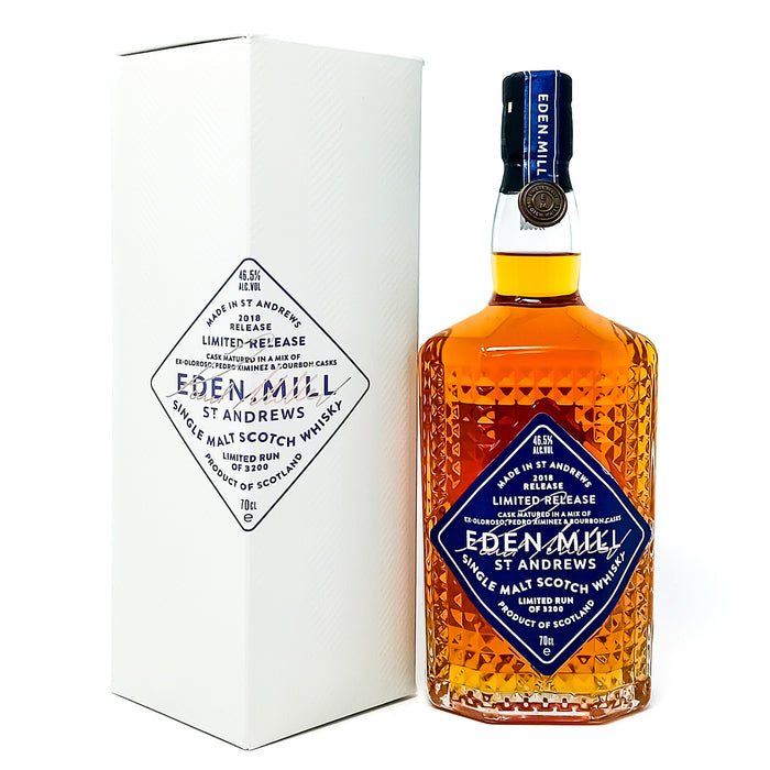 Eden Mill 2018 Limited Release Single Malt Scotch Whisky, 70cl, 46.5% ABV