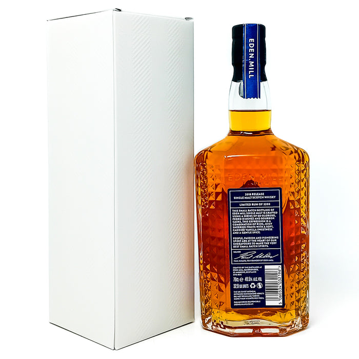 Eden Mill 2018 Limited Release Single Malt Scotch Whisky, 70cl, 46.5% ABV