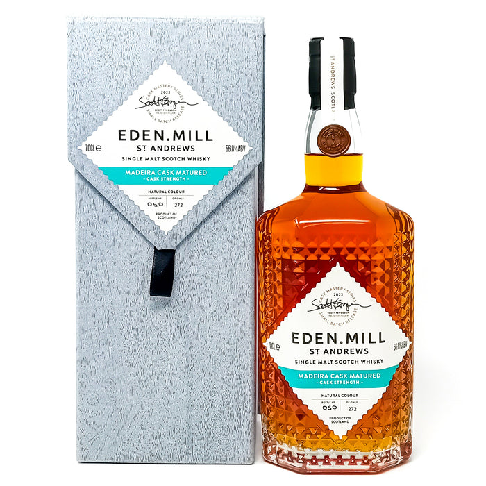 Eden Mill Madeira Cask Matured Mystery Series 2022 Single Malt Scotch Whisky, 70cl, 56.8% ABV