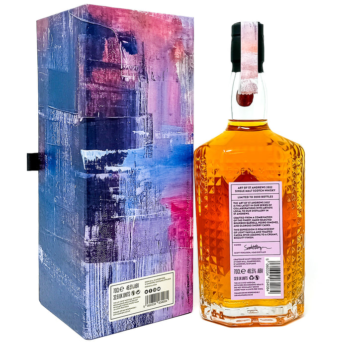 Eden Mill 2022 Art of St Andrews Limited Release Single Malt Scotch Whisky, 70cl, 46.5% ABV