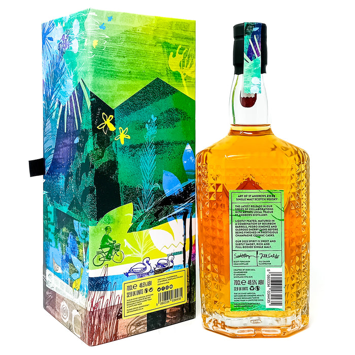 Eden Mill 2023 Art of St Andrews Limited Release Single Malt Scotch Whisky, 70cl, 46.5% ABV