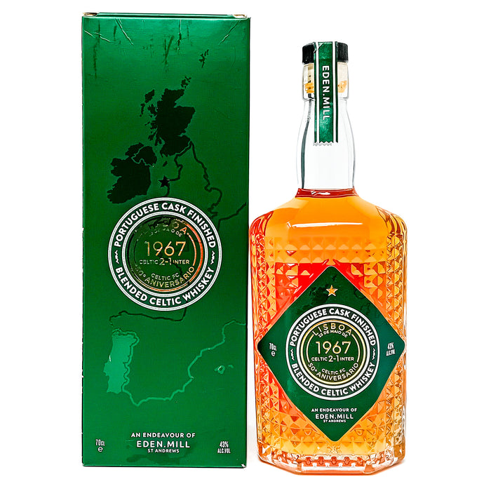 Eden Mill Celtic FC Lisbon Lions 1967 50th Anniversary Blended Whisky, 70cl, 43% ABV