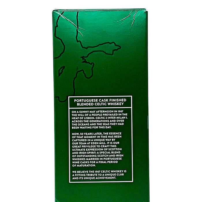 Eden Mill Celtic FC Lisbon Lions 1967 50th Anniversary Blended Whisky, 70cl, 43% ABV
