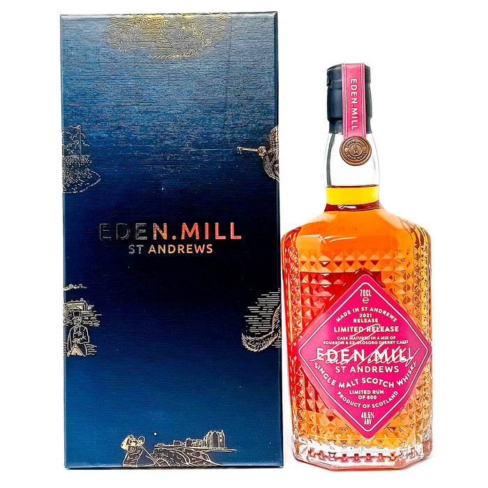 Eden Mill 2021 Limited Release Single Malt Scotch Whisky, 70cl, 46.5% ABV