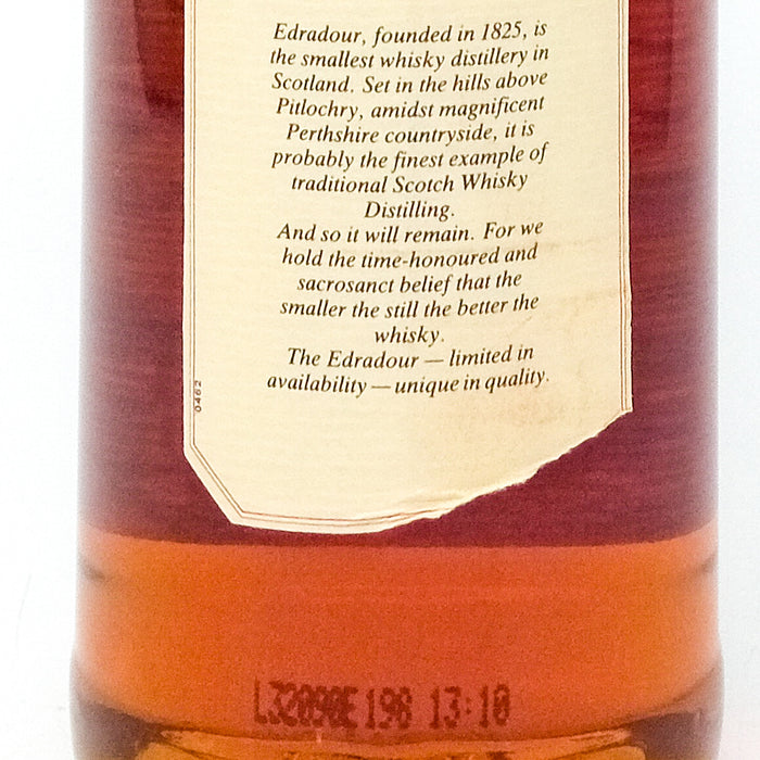 Edradour 10 Year Old Single Highland Malt Scotch Whisky, 70cl, 40% ABV