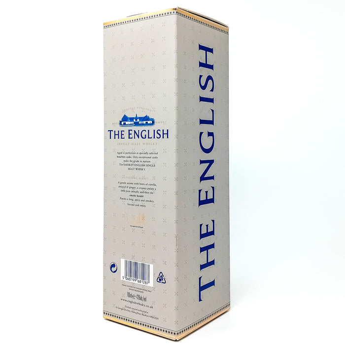 English Whisky Smokey Single Malt Whisky, 70cl, 43% ABV