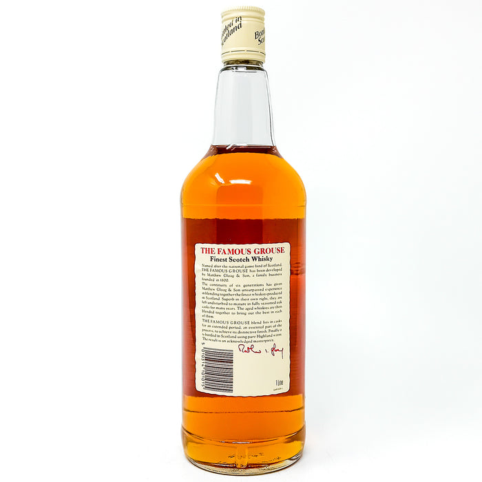 Famous Grouse Finest Blended Scotch Whisky, 1L, 40% ABV