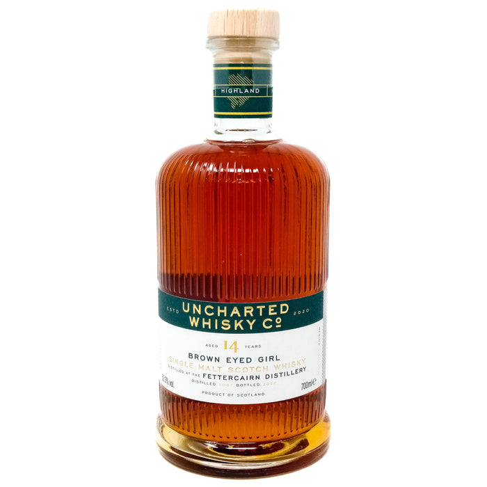 Fettercairn 2007 14 Year Old Uncharted Whisky Co. 'Brown Eyed Girl' Single Malt Scotch Whisky, 70cl, 53.3% ABV
