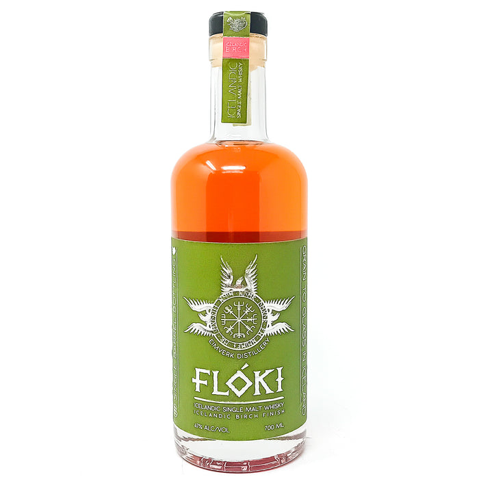 Flóki Icelandic Birch Finish Single Malt Icelandic Whisky, 70cl, 47% ABV