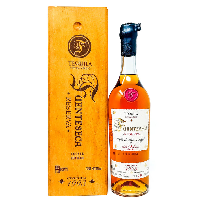 Fuenteseca Reserva Extra Añejo 1993 21 Year Old Tequila, 75cl, 43.5% ABV