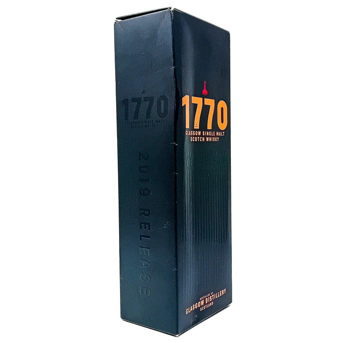 Glasgow 1770 Glasgow Single Malt 2019 Release Single Malt Scotch Whisky, 50cl, 46% ABV