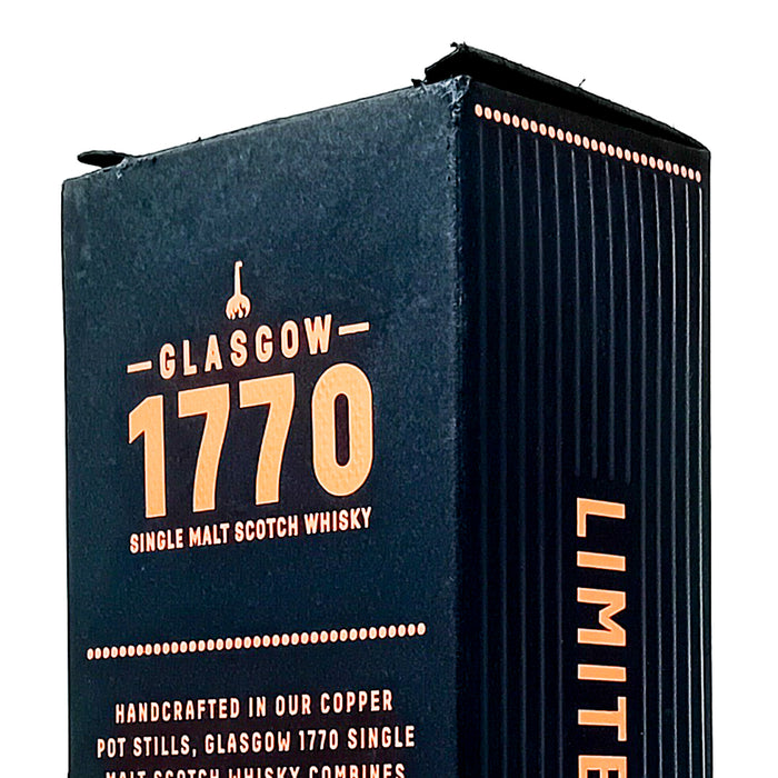 Glasgow '1770' Single Cask #598 Glasgow Whisky Festival 2021 Single Malt Scotch Whisky 70cl, 55.8% ABV