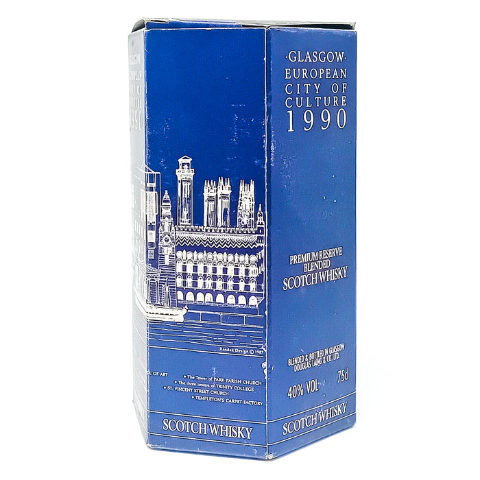 Glasgow European City of Culture 1990 Blended Scotch Whisky, 75cl, 40% ABV