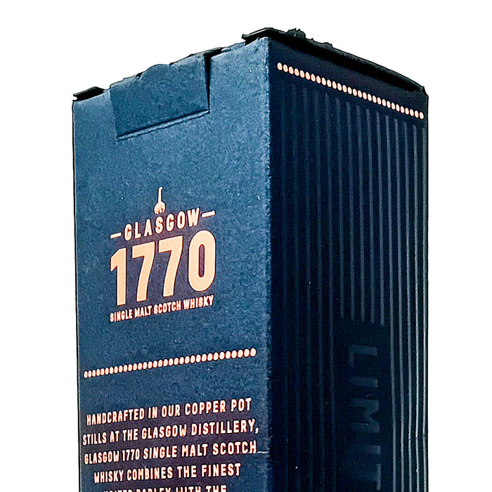 Glasgow '1770' 2018 Tequila Cask Finish Batch #01 Single Malt Scotch Whisky 70cl, 55% ABV