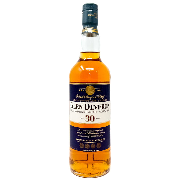 Glen Deveron 30 Year Old Single Malt Scotch Whisky, 70cl, 40% ABV