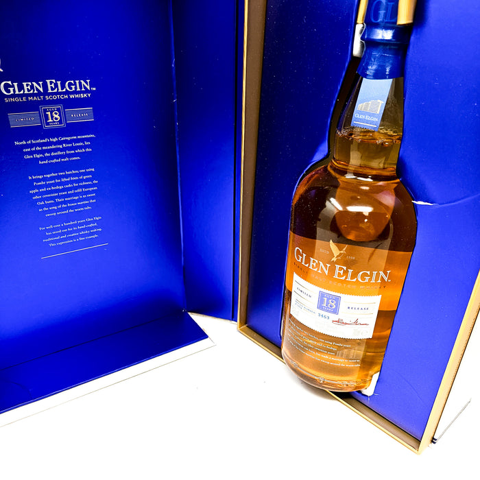 Glen Elgin 18 Year Old Cask Strength 2017 Release Single Malt Scotch Whisky, 70cl, 54.8% ABV