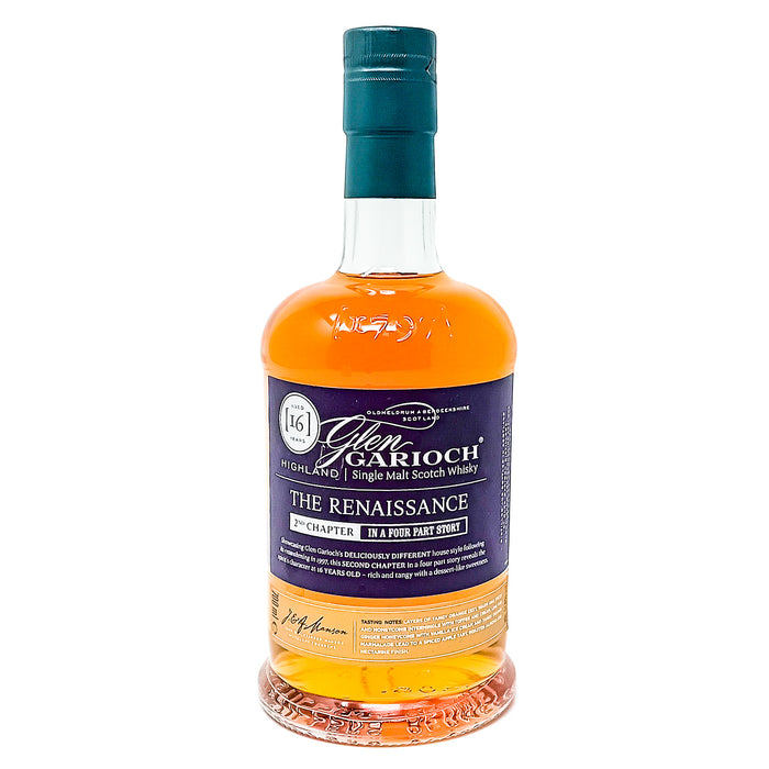 Glen Garioch 16 Year Old The Renaissance 2nd Chapter Single Malt Scotch Whisky, 70cl, 51.4% ABV