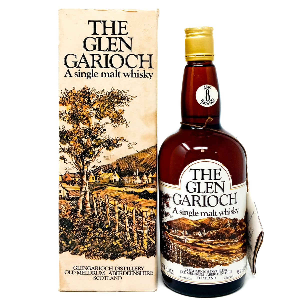 Glen Garioch 8 Year Old Malt Scotch – Rare Collectible Whisky