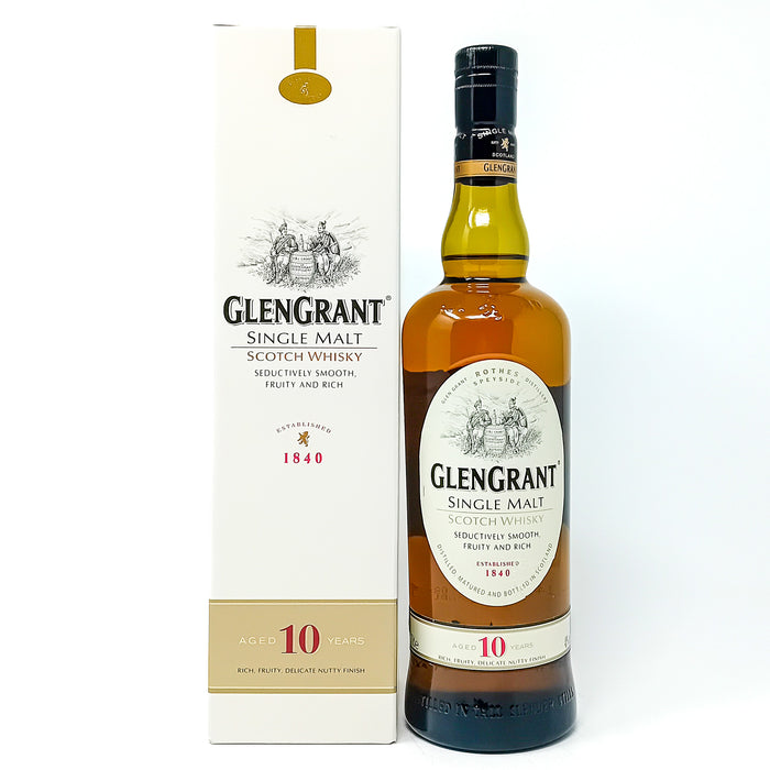 Glen Grant 10 Year Old Single Malt Scotch Whisky, 70cl, 40% ABV