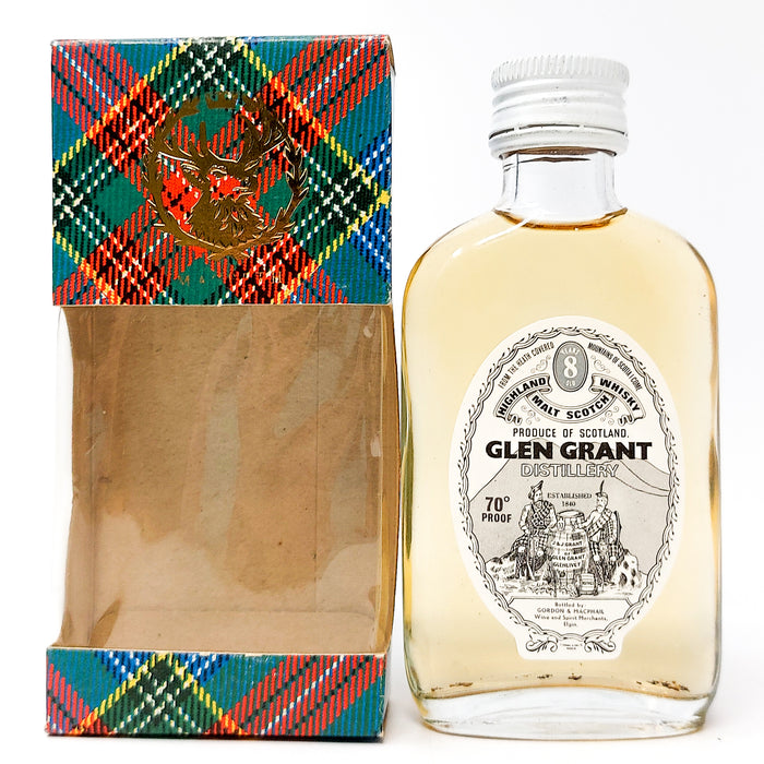 Glen Grant 8 Year Old Single Malt Scotch Whisky, Miniature, 70° Proof