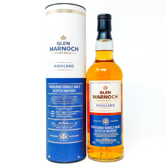 Glen Marnoch Highland Single Malt Scotch Whisky, 70cl, 40% ABV