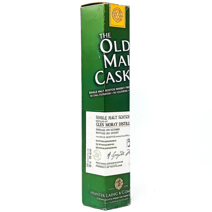 Glen Moray 1991 21 Year Old Douglas Laing Old Malt Cask Single Malt Scotch Whisky, 70cl, 50% ABV