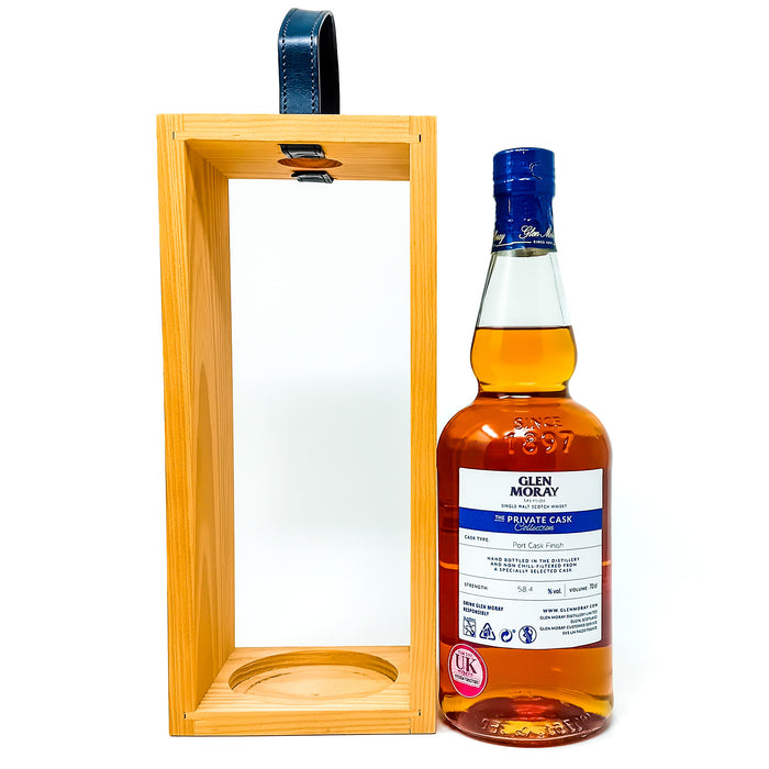 Glen Moray 2011 Port Cask Finish Private Cask Single Malt Scotch Whisky, 70cl, 58.4% ABV