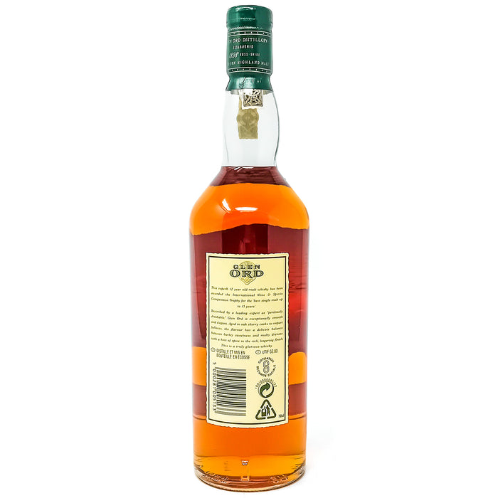 Glen Ord 12 Year Old Single Malt Scotch Whisky, 70cl, 40% ABV