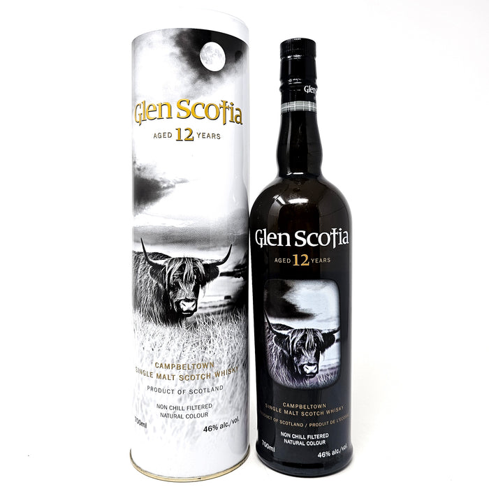 Glen Scotia 12 Year Old Single Malt Scotch Whisky, 70cl, 46% ABV