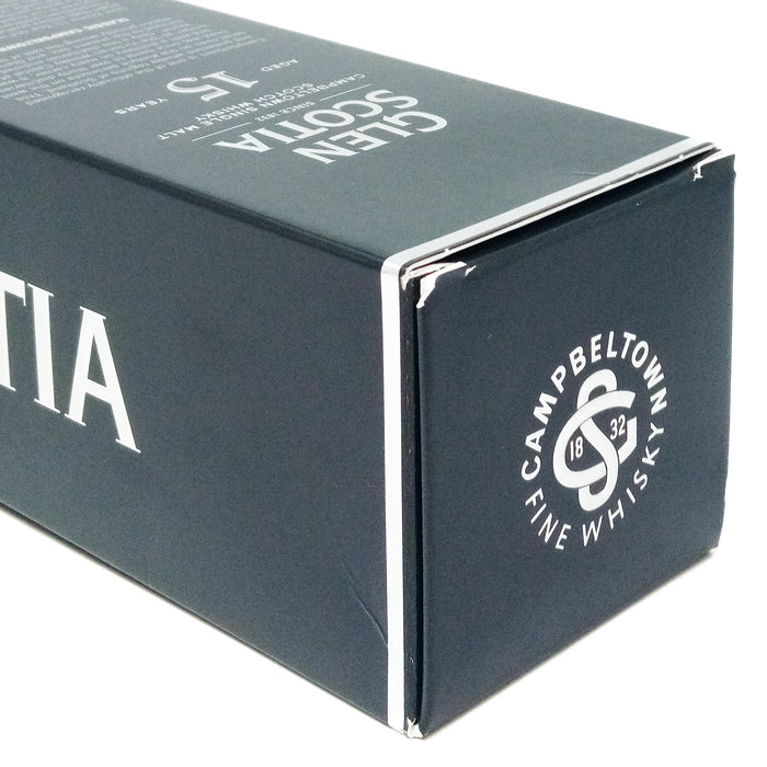 Glen Scotia 15 Year Old Single Malt Scotch Whisky, 70cl, 46% ABV