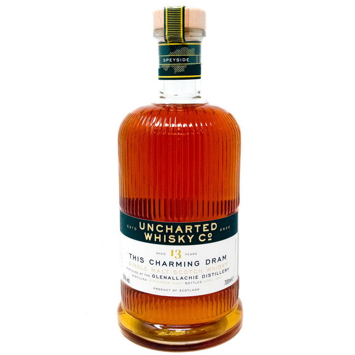 Glenallachie 2007 13 Year Old Uncharted Whisky Co. 'This Charming Dram' Single Malt Scotch Whisky, 70cl, 50% ABV