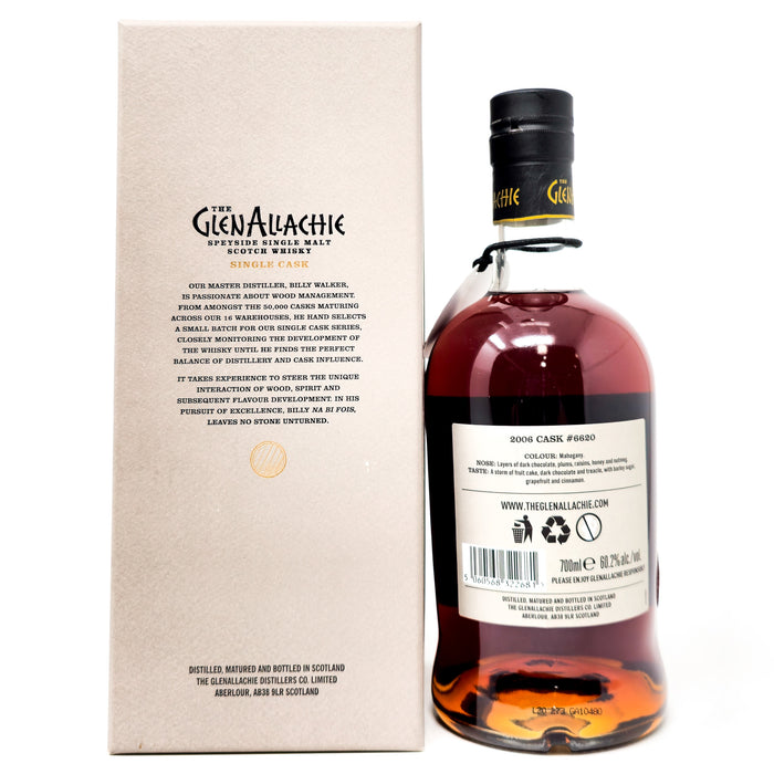 Glenallachie 14 Year Old 2006 Single Cask #6620 Malt Scotch Whisky, 70cl, 60.2% ABV