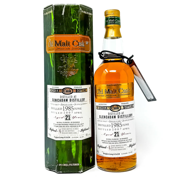 Glencadam 1985 21 Year Old Douglas Laing Old Malt Cask Single Malt Scotch Whisky, 70cl, 50% ABV