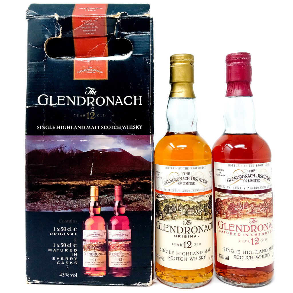 （セット販売）GLENDRONACH 12年＆ GLEN GRANT glendronach-12-2x50cl-1.