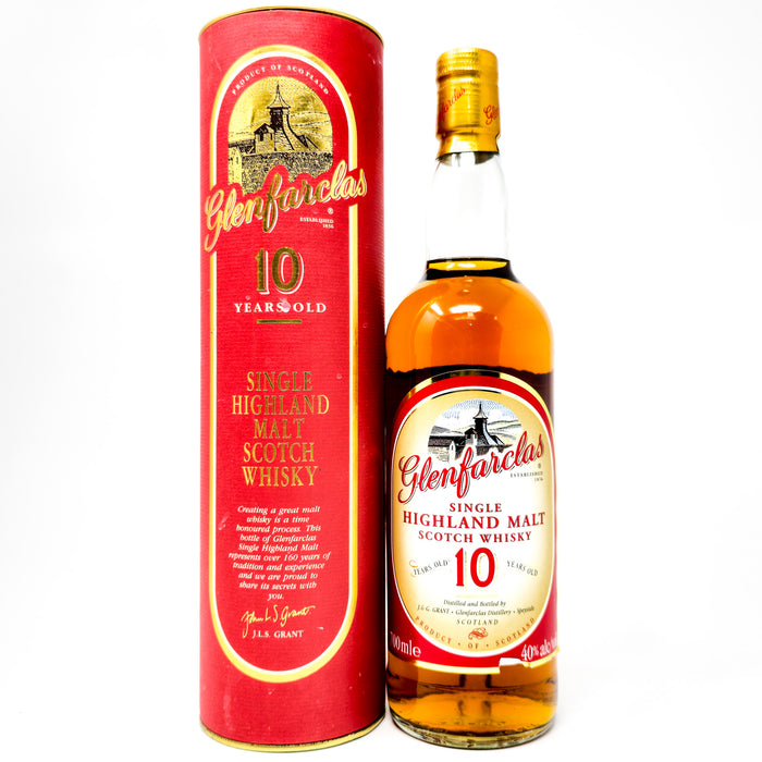 Glenfarclas 10 Year Old Single Malt Scotch Whisky, 70cl, 40% ABV