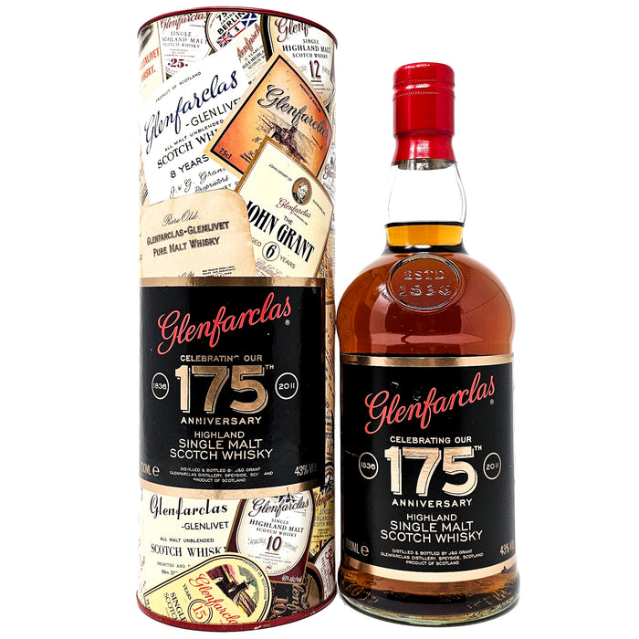 Glenfarclas 175th Anniversary Single Malt Scotch Whisky, 70cl, 46% ABV