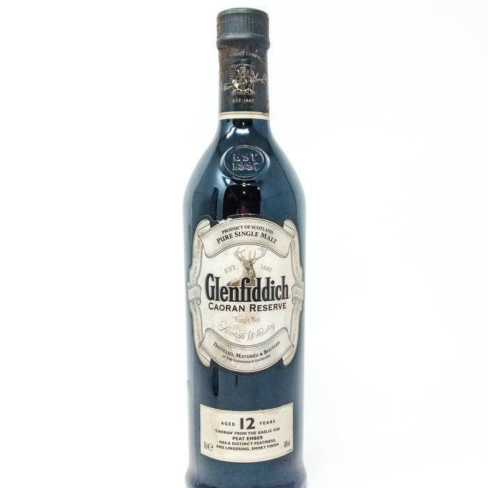 Glenfiddich 12 Year Old Caoran Reserve Single Malt Scotch Whisky, 70cl, 40% ABV