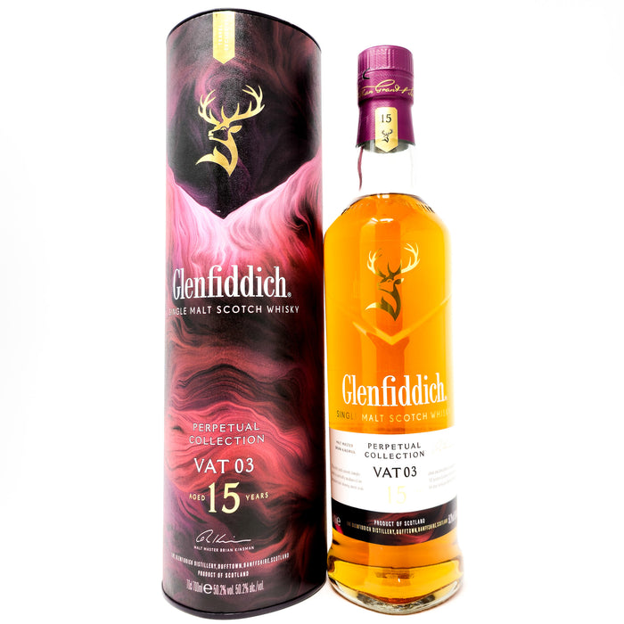 Glenfiddich 15 Year Old Perpetual Collection VAT 03 Single Malt Scotch Whisky, 70cl, 50.2% ABV