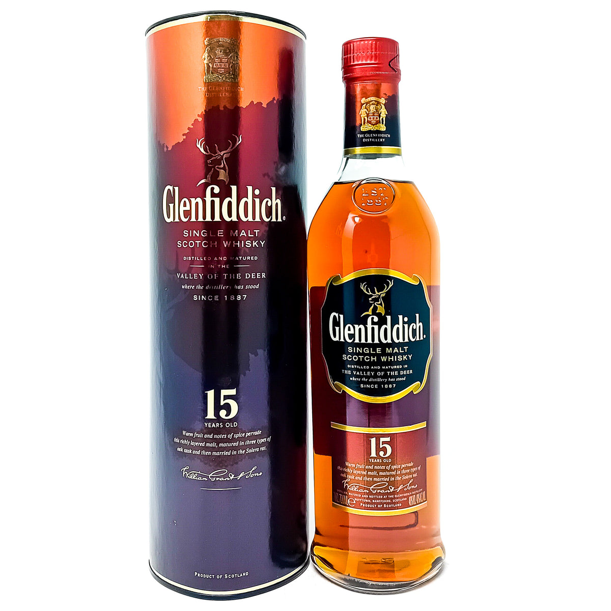 Exclusive Glenfiddich 15 Year Old Single Malt – 70cl