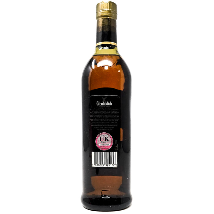 Glenfiddich 18 Year Old Single Malt Scotch Whisky 70cl, 40% ABV