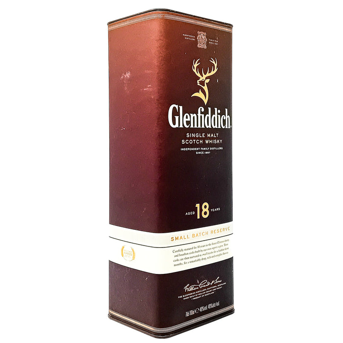 Glenfiddich 18 Year Old Small Batch Reserve Single Malt Scotch Whisky, 70cl, 40% ABV