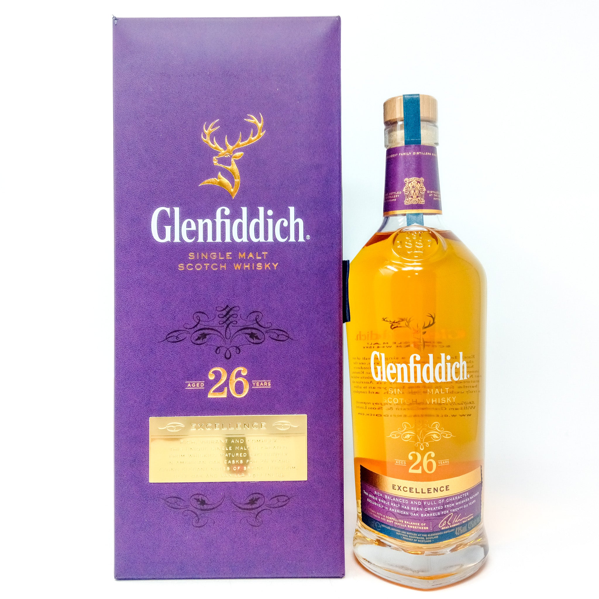 ◎【同梱不可】 未開栓 Glenfiddich EXCELLENCE グレンフィディック 18年 エクセレンス 700ml 43％ 本体、外箱 ※外箱スレ・破れ有 古酒 未開栓 Glenfiddich 18年 GOLD 700ml 43% SUPERIOR RESERVE 陶器
